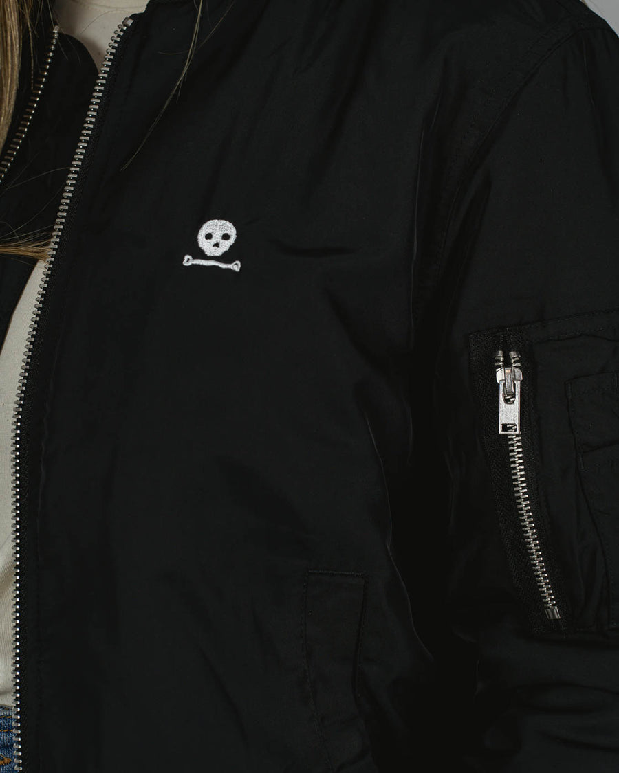 Bomber negra premium