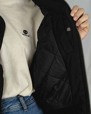 Bomber negra premium