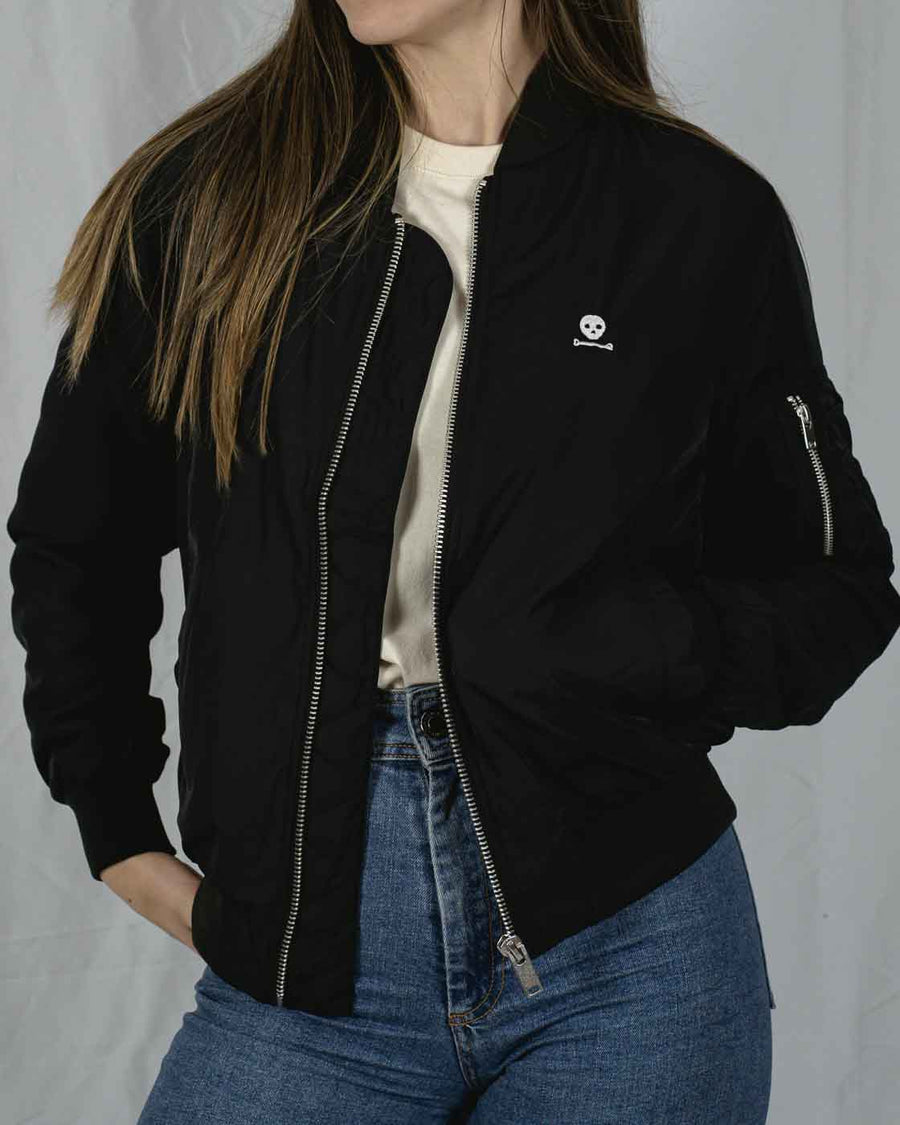 Bomber negra premium