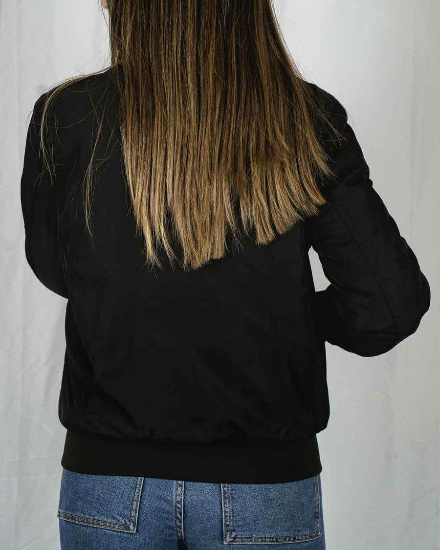 Bomber negra premium